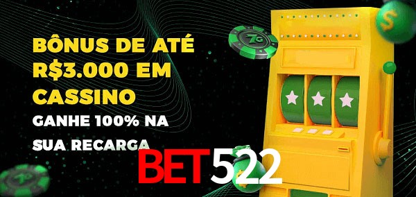 BET522 melhor bônus de depósito